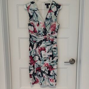 White House black market instantly slimming dress size 8
